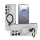 Ring Shield MagSafe TPU Phone Case with 360 Degree Rotating Holder, For Samsung Galaxy S26+ 5G, For Samsung Galaxy S26 Ultra 5G, For Samsung Galaxy S26 5G, For Samsung Galaxy S25 5G