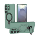 Ring Shield MagSafe TPU Phone Case with 360 Degree Rotating Holder, For Samsung Galaxy S26+ 5G, For Samsung Galaxy S26 Ultra 5G, For Samsung Galaxy S26 5G, For Samsung Galaxy S25 5G