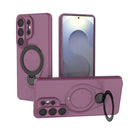 Ring Shield MagSafe TPU Phone Case with 360 Degree Rotating Holder, For Samsung Galaxy S26+ 5G, For Samsung Galaxy S26 Ultra 5G, For Samsung Galaxy S26 5G, For Samsung Galaxy S25 5G