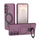 Ring Shield MagSafe TPU Phone Case with 360 Degree Rotating Holder, For Samsung Galaxy S26+ 5G, For Samsung Galaxy S26 Ultra 5G, For Samsung Galaxy S26 5G, For Samsung Galaxy S25 5G