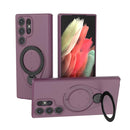 Ring Shield MagSafe TPU Phone Case with 360 Degree Rotating Holder, For Samsung Galaxy S25 Ultra 5G, For Samsung Galaxy S24 Ultra 5G, For Samsung Galaxy S24 5G, For Samsung Galaxy S23 Ultra 5G