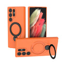 Ring Shield MagSafe TPU Phone Case with 360 Degree Rotating Holder, For Samsung Galaxy S25 Ultra 5G, For Samsung Galaxy S24 Ultra 5G, For Samsung Galaxy S24 5G, For Samsung Galaxy S23 Ultra 5G