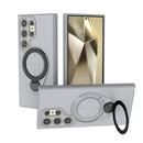 Ring Shield MagSafe TPU Phone Case with 360 Degree Rotating Holder, For Samsung Galaxy S25 Ultra 5G, For Samsung Galaxy S24 Ultra 5G, For Samsung Galaxy S24 5G, For Samsung Galaxy S23 Ultra 5G