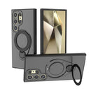 Ring Shield MagSafe TPU Phone Case with 360 Degree Rotating Holder, For Samsung Galaxy S25 Ultra 5G, For Samsung Galaxy S24 Ultra 5G, For Samsung Galaxy S24 5G, For Samsung Galaxy S23 Ultra 5G
