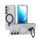 Ring Shield MagSafe TPU Phone Case with 360 Degree Rotating Holder, For Samsung Galaxy S26+ 5G, For Samsung Galaxy S26 Ultra 5G, For Samsung Galaxy S26 5G, For Samsung Galaxy S25 5G