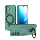 Ring Shield MagSafe TPU Phone Case with 360 Degree Rotating Holder, For Samsung Galaxy S26+ 5G, For Samsung Galaxy S26 Ultra 5G, For Samsung Galaxy S26 5G, For Samsung Galaxy S25 5G