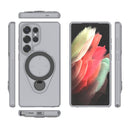 Ring Shield MagSafe TPU Phone Case with 360 Degree Rotating Holder, For Samsung Galaxy S25 Ultra 5G, For Samsung Galaxy S24 Ultra 5G, For Samsung Galaxy S24 5G, For Samsung Galaxy S23 Ultra 5G