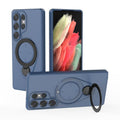 Ring Shield MagSafe TPU Phone Case with 360 Degree Rotating Holder, For Samsung Galaxy S25 Ultra 5G, For Samsung Galaxy S24 Ultra 5G, For Samsung Galaxy S24 5G, For Samsung Galaxy S23 Ultra 5G