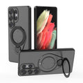 Ring Shield MagSafe TPU Phone Case with 360 Degree Rotating Holder, For Samsung Galaxy S25 Ultra 5G, For Samsung Galaxy S24 Ultra 5G, For Samsung Galaxy S24 5G, For Samsung Galaxy S23 Ultra 5G