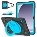 For Samsung Galaxy Tab A11+ / A9+ Silicone PC Tablet Case with Shoulder Strap