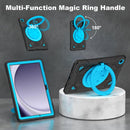 For Samsung Galaxy Tab A11+ / A9+ Silicone PC Tablet Case with Shoulder Strap