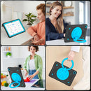 For Samsung Galaxy Tab A11+ / A9+ Silicone PC Tablet Case with Shoulder Strap