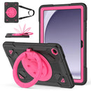 For Samsung Galaxy Tab A11+ / A9+ Silicone PC Tablet Case with Shoulder Strap