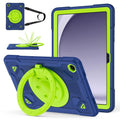 For Samsung Galaxy Tab A11+ / A9+ Silicone PC Tablet Case with Shoulder Strap