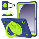 For Samsung Galaxy Tab A11+ / A9+ Silicone PC Tablet Case with Shoulder Strap