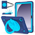 For Samsung Galaxy Tab A11+ / A9+ Silicone PC Tablet Case with Shoulder Strap
