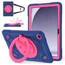 For Samsung Galaxy Tab A11+ / A9+ Silicone PC Tablet Case with Shoulder Strap