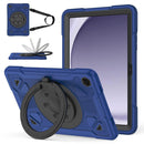 For Samsung Galaxy Tab A11+ / A9+ Silicone PC Tablet Case with Shoulder Strap