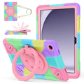 For Samsung Galaxy Tab A11+ / A9+ Silicone PC Tablet Case with Shoulder Strap