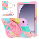 For Samsung Galaxy Tab A11+ / A9+ Silicone PC Tablet Case with Shoulder Strap