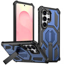 Hidden Metal Holder Magnetic Shockproof Phone Case, For Samsung Galaxy S26+ 5G, For Samsung Galaxy S26 Ultra 5G, For Samsung Galaxy S26 5G, For Samsung Galaxy S25 FE 5G
