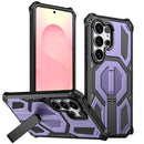 Hidden Metal Holder Magnetic Shockproof Phone Case, For Samsung Galaxy S26+ 5G, For Samsung Galaxy S26 Ultra 5G, For Samsung Galaxy S26 5G, For Samsung Galaxy S25 FE 5G
