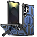 Hidden Metal Holder Magnetic Shockproof Phone Case, For Samsung Galaxy S25 5G / S24 5G, For Samsung Galaxy S25+ 5G / S24+ 5G, For Samsung Galaxy S25 Ultra 5G, For Samsung Galaxy S24 Ultra 5G