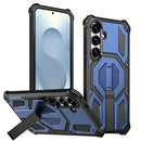 Hidden Metal Holder Magnetic Shockproof Phone Case, For Samsung Galaxy S25 5G / S24 5G, For Samsung Galaxy S25+ 5G / S24+ 5G, For Samsung Galaxy S25 Ultra 5G, For Samsung Galaxy S24 Ultra 5G