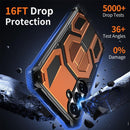 Hidden Metal Holder Magnetic Shockproof Phone Case, For Samsung Galaxy S25 5G / S24 5G, For Samsung Galaxy S25+ 5G / S24+ 5G, For Samsung Galaxy S25 Ultra 5G, For Samsung Galaxy S24 Ultra 5G