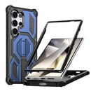 Hidden Metal Holder Magnetic Shockproof Phone Case, For Samsung Galaxy S25 5G / S24 5G, For Samsung Galaxy S25+ 5G / S24+ 5G, For Samsung Galaxy S25 Ultra 5G, For Samsung Galaxy S24 Ultra 5G