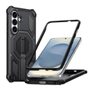 Hidden Metal Holder Magnetic Shockproof Phone Case, For Samsung Galaxy S26+ 5G, For Samsung Galaxy S26 Ultra 5G, For Samsung Galaxy S26 5G, For Samsung Galaxy S25 FE 5G