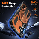 Hidden Metal Holder Magnetic Shockproof Phone Case, For Samsung Galaxy S26+ 5G, For Samsung Galaxy S26 Ultra 5G, For Samsung Galaxy S26 5G, For Samsung Galaxy S25 FE 5G