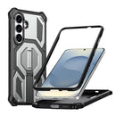 Hidden Metal Holder Magnetic Shockproof Phone Case, For Samsung Galaxy S26+ 5G, For Samsung Galaxy S26 Ultra 5G, For Samsung Galaxy S26 5G, For Samsung Galaxy S25 FE 5G