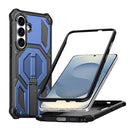 Hidden Metal Holder Magnetic Shockproof Phone Case, For Samsung Galaxy S26+ 5G, For Samsung Galaxy S26 Ultra 5G, For Samsung Galaxy S26 5G, For Samsung Galaxy S25 FE 5G