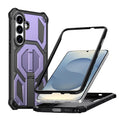Hidden Metal Holder Magnetic Shockproof Phone Case, For Samsung Galaxy S26+ 5G, For Samsung Galaxy S26 Ultra 5G, For Samsung Galaxy S26 5G, For Samsung Galaxy S25 FE 5G