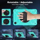 Hybrid Silicone Tablet Case Hand Strap & Shoulder Strap For Samsung Galaxy Tab A11+ / A9+
