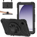 Hybrid Silicone Tablet Case Hand Strap & Shoulder Strap For Samsung Galaxy Tab A11+ / A9+