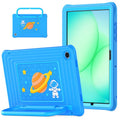 Silicone Hybrid PC Tablet Case with Shoulder Strap, For Samsung Galaxy Tab A11+ / A9+