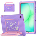 Silicone Hybrid PC Tablet Case with Shoulder Strap, For Samsung Galaxy Tab A11+ / A9+