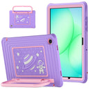 Silicone Hybrid PC Tablet Case with Shoulder Strap, For Samsung Galaxy Tab A11+ / A9+
