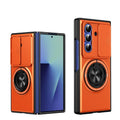 Lens Sliding Window Multifunctional Magnetic Shockproof Phone Case, For Galaxy Z Fold8 5G, For Samsung Galaxy Z Fold7 5G, For Galaxy Z Flip7 5G, For Galaxy Z Fold6 5G, For Galaxy Z Fold5 5G