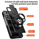 Lens Sliding Window Multifunctional Magnetic Shockproof Phone Case, For Galaxy Z Fold4 5G, For Galaxy Z Flip4 5G, For Galaxy Z Flip3 5G, For Galaxy Z Fold3 5G