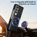 Lens Sliding Window Multifunctional Magnetic Shockproof Phone Case, For Galaxy Z Fold4 5G, For Galaxy Z Flip4 5G, For Galaxy Z Flip3 5G, For Galaxy Z Fold3 5G