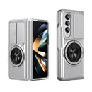 Lens Sliding Window Multifunctional Magnetic Shockproof Phone Case, For Galaxy Z Fold4 5G, For Galaxy Z Flip4 5G, For Galaxy Z Flip3 5G, For Galaxy Z Fold3 5G