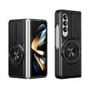 Lens Sliding Window Multifunctional Magnetic Shockproof Phone Case, For Galaxy Z Fold4 5G, For Galaxy Z Flip4 5G, For Galaxy Z Flip3 5G, For Galaxy Z Fold3 5G