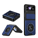 Lens Sliding Window Multifunctional Magnetic Shockproof Phone Case, For Galaxy Z Fold4 5G, For Galaxy Z Flip4 5G, For Galaxy Z Flip3 5G, For Galaxy Z Fold3 5G