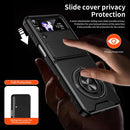 Lens Sliding Window Multifunctional Magnetic Shockproof Phone Case, For Galaxy Z Flip3 5G, For Galaxy Z Fold3 5G