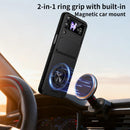 Lens Sliding Window Multifunctional Magnetic Shockproof Phone Case, For Galaxy Z Flip3 5G, For Galaxy Z Fold3 5G