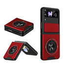 Lens Sliding Window Multifunctional Magnetic Shockproof Phone Case, For Galaxy Z Fold4 5G, For Galaxy Z Flip4 5G, For Galaxy Z Flip3 5G, For Galaxy Z Fold3 5G