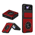 Lens Sliding Window Multifunctional Magnetic Shockproof Phone Case, For Galaxy Z Flip3 5G, For Galaxy Z Fold3 5G
